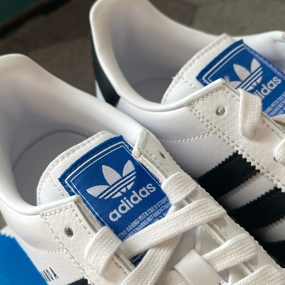 ADIDAS Originals Men’s Samoa, Cloud White/Black - Picture 8 of 16